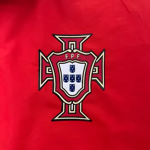 2024 Portugal Reversible Windbreaker (red-white)Soccer Jersey  — view 7