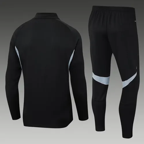 2025 Argentina Half-Pull Training Suit Black Football Shirt  Set — view 2