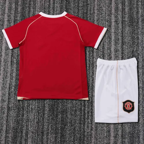 2006-2007 Retro Manchester United Camiseta Local  Talla Infantil — view 2