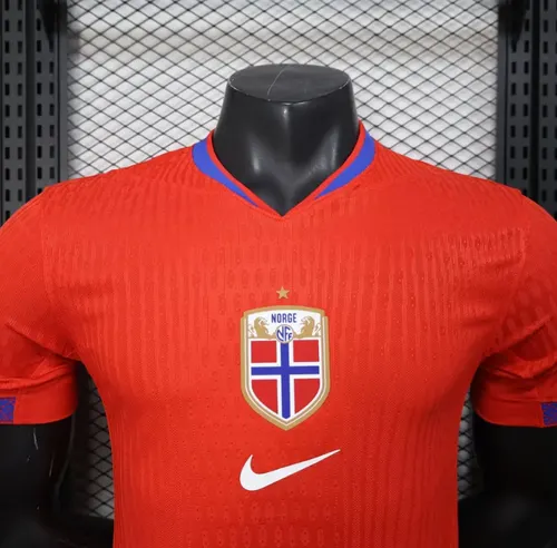 Version joueur Norvège équipe nationale domicile maillot de football AAA qualité fan 2025 — view 2