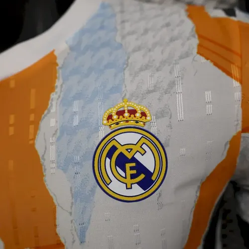 2025/2026 إصدار اللاعبين Real Madrid ملابس تدريب ما قبل المباراة قميص كرة القدم جودة تايلاندية — view 4