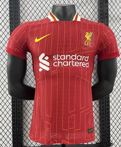 قميص ليفربول المنزلي نسخة اللاعب لموسم 2024/2025 جودة تايلاندية