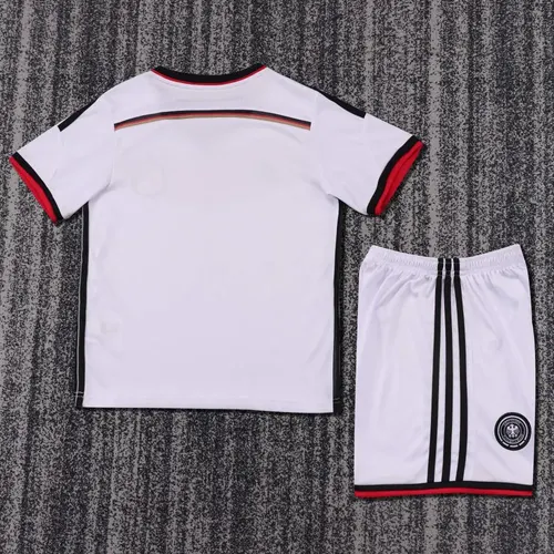 2014 Retro Germany Home Football Shirt   Kids Size — view 2