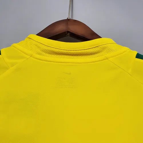 Camiseta de Fútbol Local Retro de Brasil 2002 — view 7
