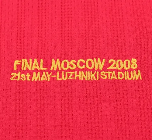 2007/2008 Retro Manga Larga Manchester United Local Champions League Edición Camiseta  Talla Infantil — view 4