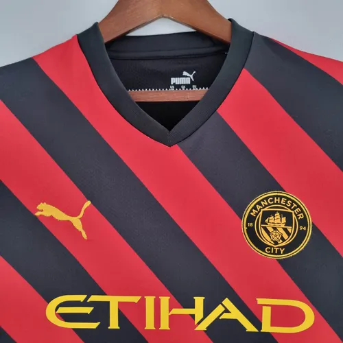 2022/2023 Manchester City Away Football Shirt  — view 3