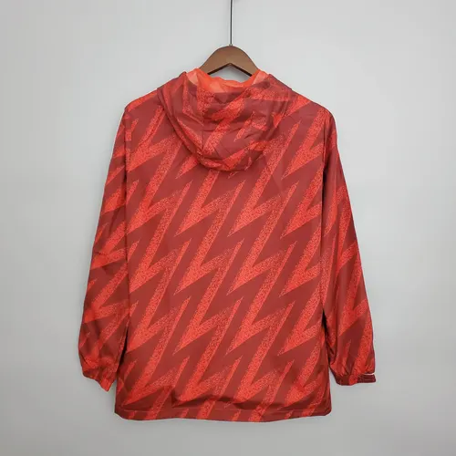 Chaqueta cortavientos del Manchester United 2021/2022 roja — view 2