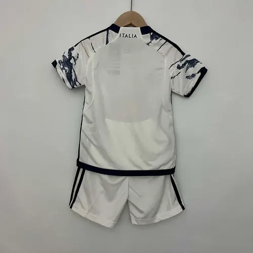 2023 Italy Away Soccer Shirt Kids Size — view 2