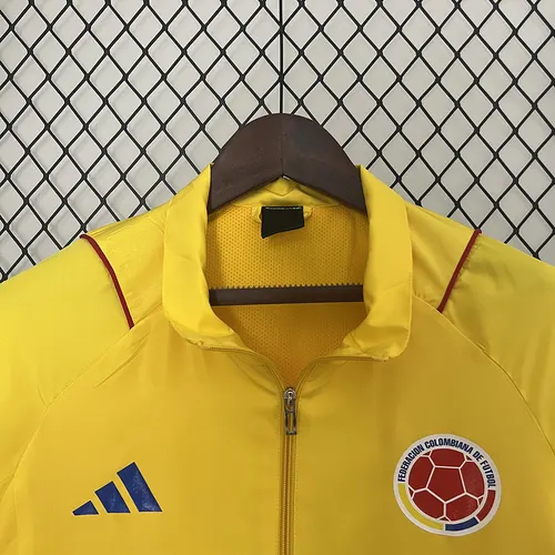 2024 Kolumbien Nationalmannschaft Windbreaker Gelb — view 3