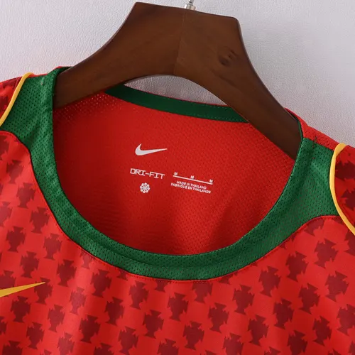 2004 Retro Portugal Home Football Shirt  — view 7