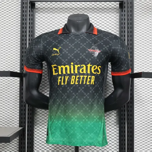 2025/2026 Player Version AC Milan Co-Branded Edition 01 Football Jersey 