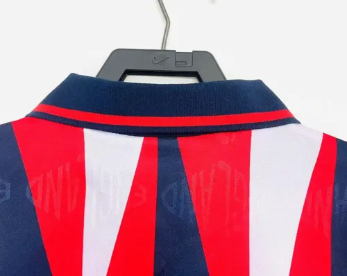 1992 Retro England Away Soccer Jersey  — view 4