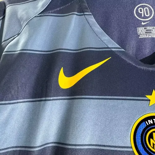 2004/2005 Retro Inter Mailand Auswärtsdritt Fußballtrikot AAA fan-gradät — view 6