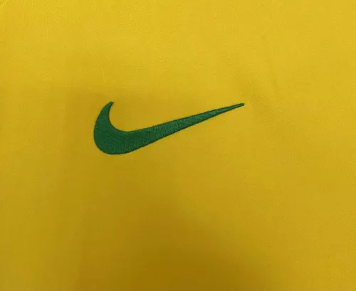 2002 Retro Long Sleeve Brazil Home Soccer Jersey  — view 3