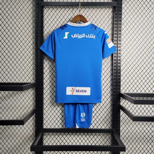 2023/2024 Al-Hilal Saudi Home Football Shirt Kids Size — view 2