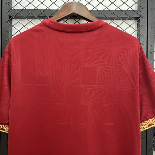 Camisa de Futebol Vermelha Copa Ouro México 2025 AAA para Torcedores — view 4