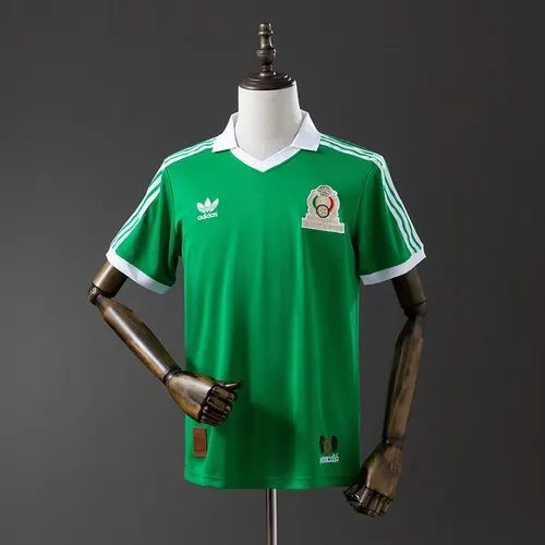 1986 Retro Mexiko Nationalmannschaft Heimtrikot AAA Fanqualität — view 1