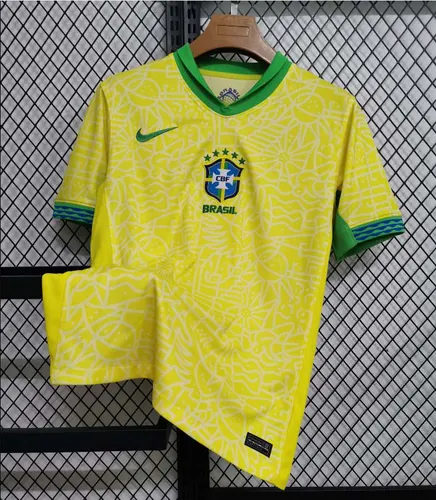 Camisa de Futebol Brasil Casa 2024-2025   — view 3
