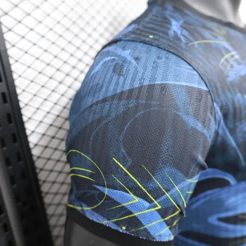 2024 Player Version Brazil Special Edition grey Football Shirt  — view 3