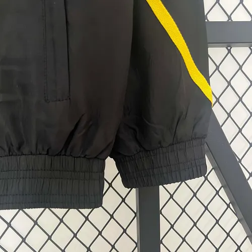 2024/2025 Dortmund Windbreaker Schwarz Trikot AAA fan-gradät Set — view 7