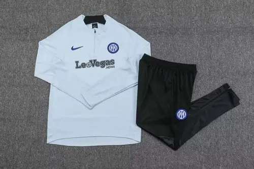 Conjunto de Entrenamiento de Media Cremallera Azul Bebé Inter de Milán 2023  — view 3
