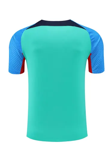 2022/2023 Barcelona Trikot Trainingsbekleidung Grün Blau — view 2