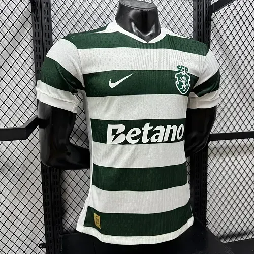 Camiseta de fútbol Sporting Lisbon Home Player Version 2026/2027   — view 3