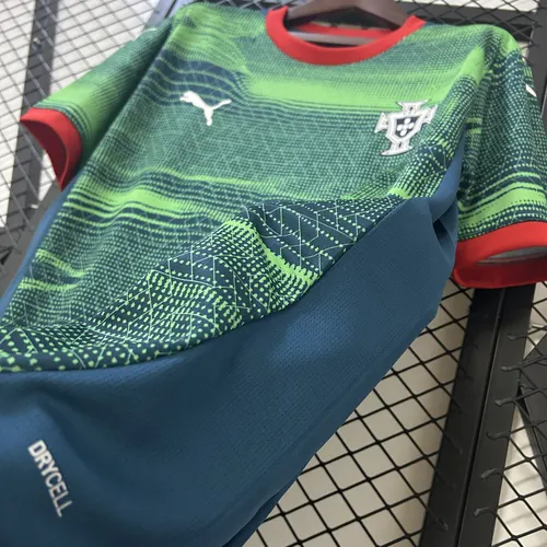 2025 Portugal Trainingsbekleidung Grün Fußballtrikot AAA Fan-Qualität — view 8