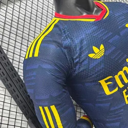 قميص أرسنال الخارجي لكرة القدم بأكمام طويلة نسخة اللاعب 2026/2027 جودة تايلاندية  — view 6
