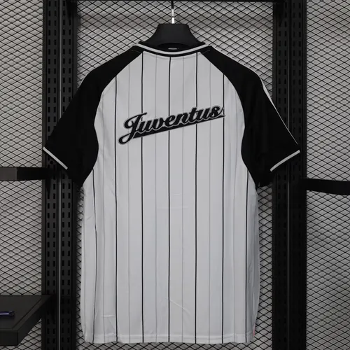 2025/2026 Juventus Buttons Sonderedition Weiß Fußballtrikot   — view 2