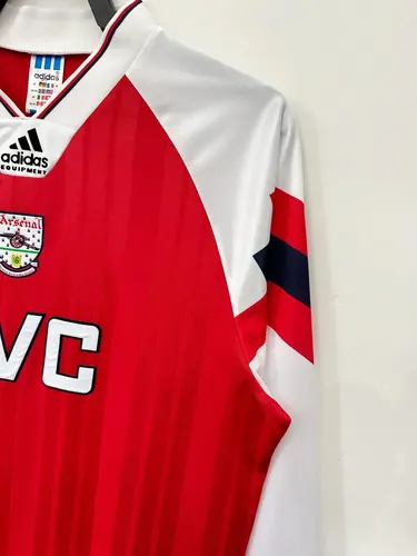 1992/1993 Retro Long Sleeve Arsenal Home Football Shirt  — view 5