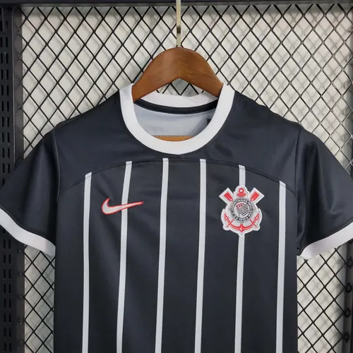 2023/2024 Corinthians Away Football Shirt  Kids Size — view 5