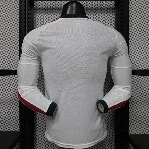 2026/2027 Long Sleeve Player Version Real Madrid Home Football Jersey   — view 2