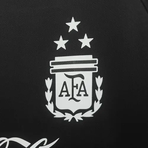 2022 Argentina National Team Training Suit Black Jersey — view 5