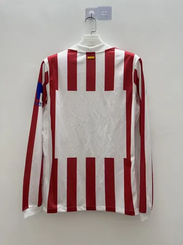 2025/2026 Manga Larga Camiseta de Fútbol Local Atlético de Madrid  — view 2
