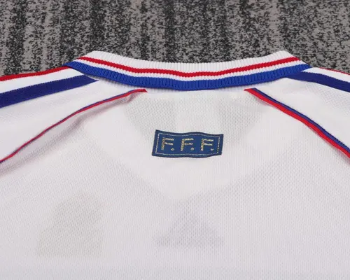 Camiseta de Fútbol Visitante Retro Francia 1998   Talla Infantil — view 3