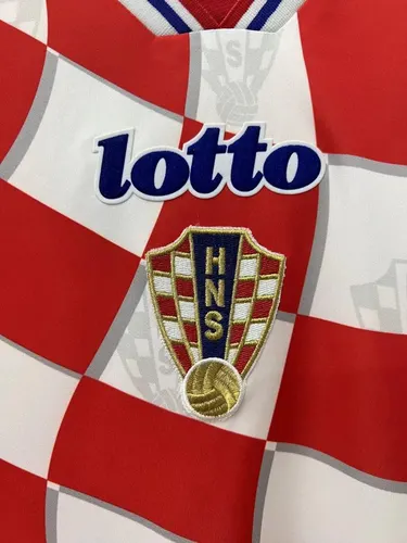 Maillot Domicile Rétro 1998 Équipe Nationale de Croatie   — view 4