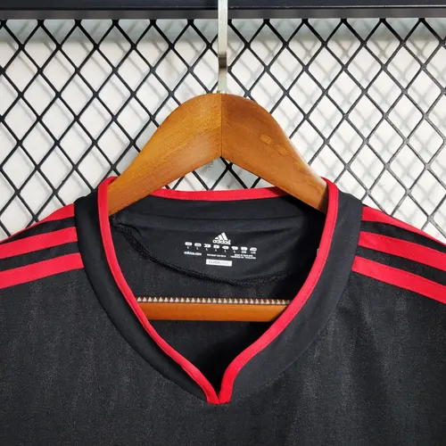 2010 Retro Mexico Away Black Football Shirt  — view 7