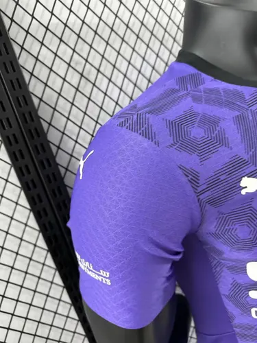 2024/2025 Versión Jugador Al-Hilal Saudi Tercera Equipación Visitante Camiseta de Fútbol  — view 3