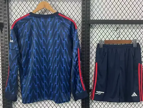 2025/2026 Long Sleeves Arsenal Away Football Shirt  Kids Size — view 2