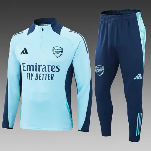 Conjunto de Entrenamiento Semivuelo Arsenal Azul Bebé 2024/2025 Calidad Thai — view 1