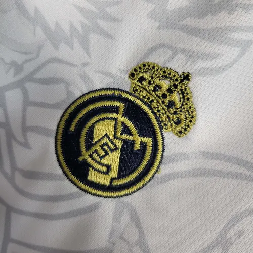 Maillot Real Madrid Dragon Chinois Blanc Taille Enfant 2022/2023 — view 6