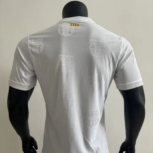 2025/2026 Barcelona Player Version Special Edition white Football Jersey  — view 2
