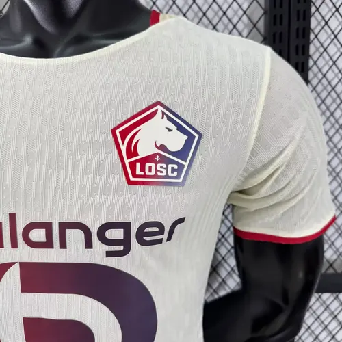 2025/2026 Versión Jugador Lille Visitante Camiseta de Fútbol  — view 5