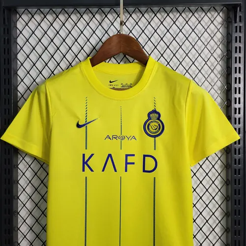 2023/2024 Al-Nassr Home Football Shirt Kids Size — view 5