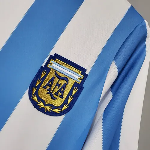Maillot domicile rétro équipe nationale Argentine 1986 — view 5