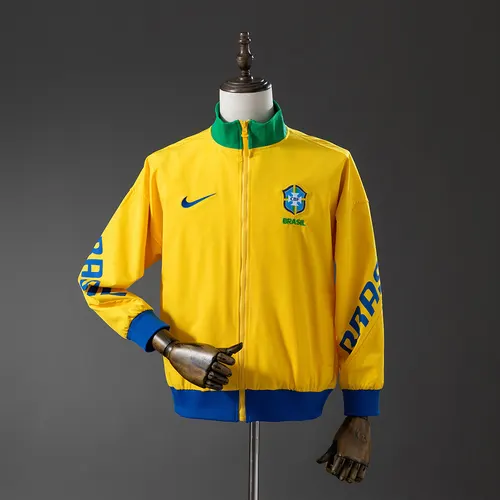 2026 Brasil Centauro Ropa Deportiva Chaqueta Abrigo S-XXL Camiseta de Fútbol AAA Grado Fan — view 1