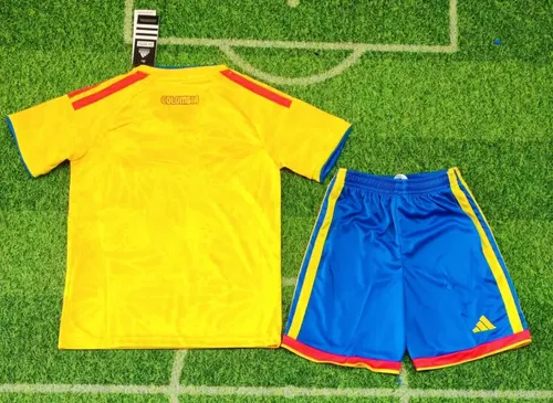 Camisa de Futebol 2026 Colômbia Casa   Tamanho Infantil — view 2