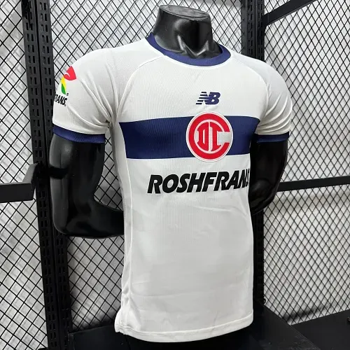 2026/2027 Versión Jugador Deportivo Toluca Visitante Camiseta de Fútbol   — view 3