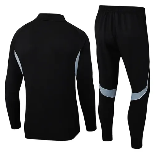 2025/2026 Inter Miami Half-Pull Training Suit Black Football Shirt  Set — view 2
